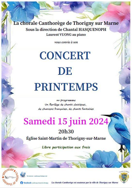 2024 concert printemps thorigny