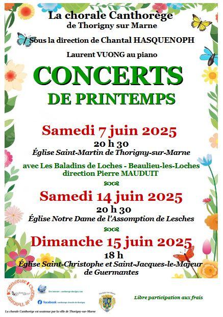 2025 affiche 3 concerts printemps
