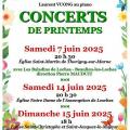 2025 affiche 3 concerts printemps