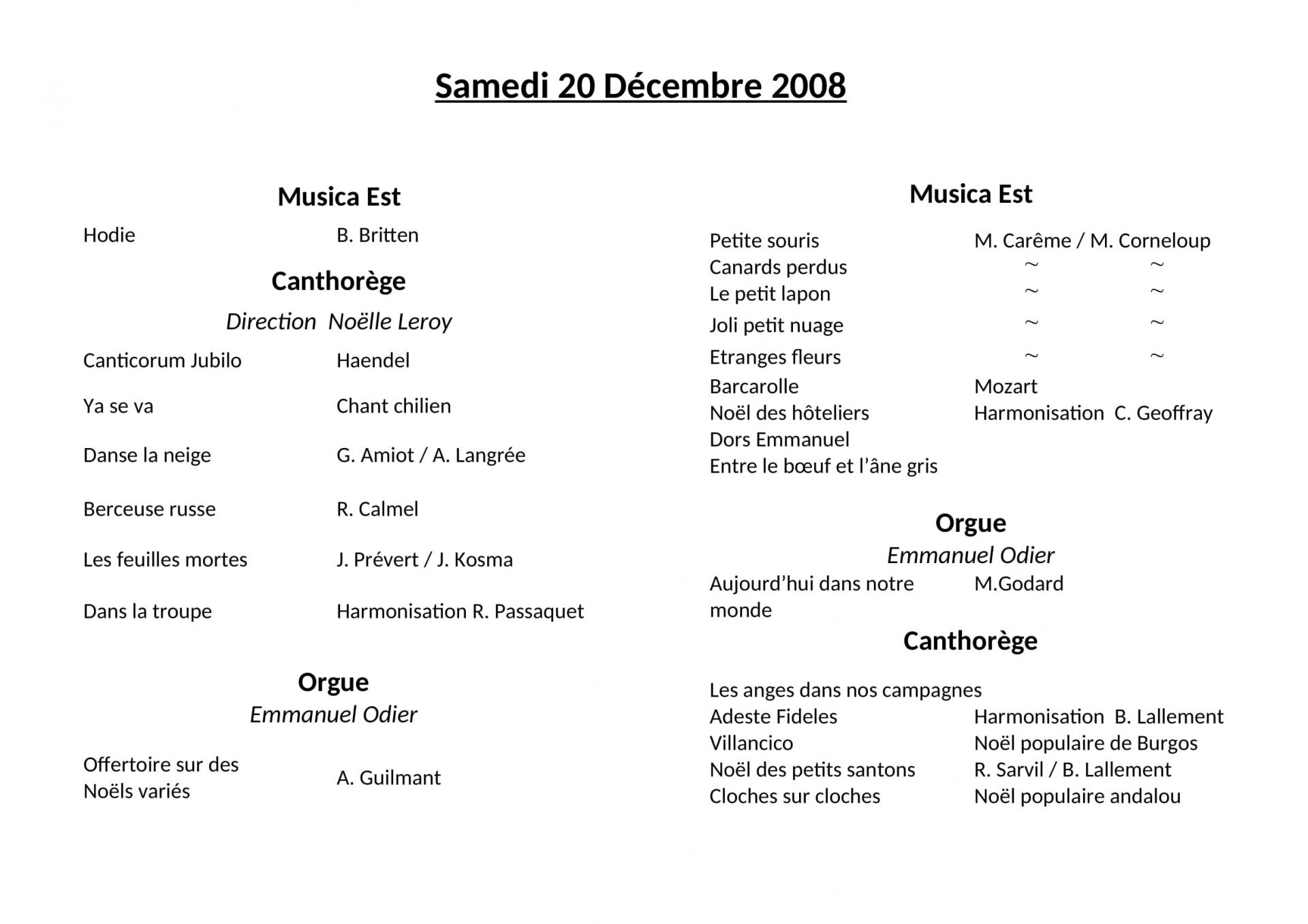 2008- Noël - pgm